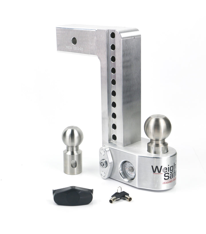 10INADJ BALLMOUNT 2.5INSHANK - WEIGH SAFE