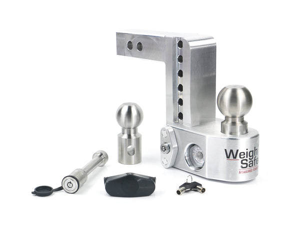 WEIGH SAFE 4' DROP HITCH W/ 2.5' SH - WEIGH SAFE