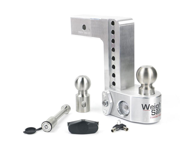 WEIGH SAFE 8' DROP HITCH W/ 2' SHAN - WEIGH SAFE