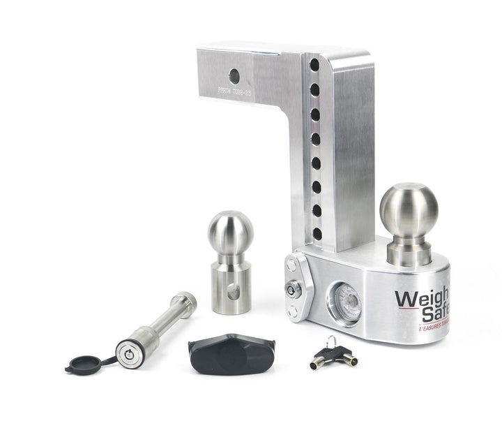 WEIGH SAFE 8' DROP HITCH W/ 2' SHAN - WEIGH SAFE