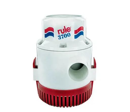 PUMP 3700 12V DC UL 6'WIRE - RULE