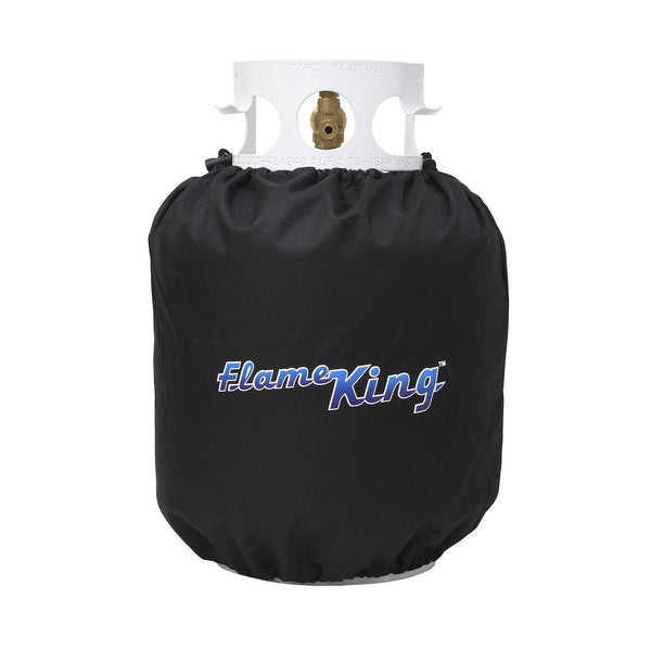 BLACK TANK COVER - FLAME KING