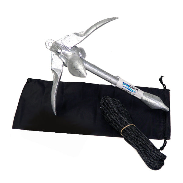 ANCHOR IN A BAG 3.3LB GRAPNEL ANCHO - YAKGEAR