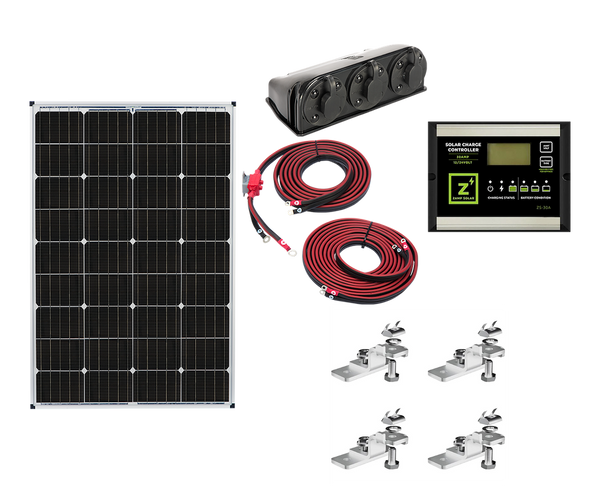 115W DELUXE SOLAR KIT - ZAMP SOLAR