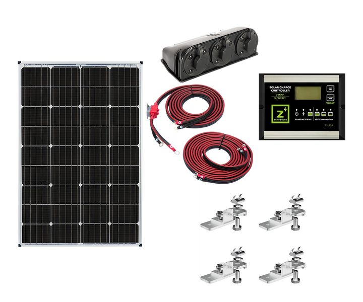 115W DELUXE SOLAR KIT - ZAMP SOLAR