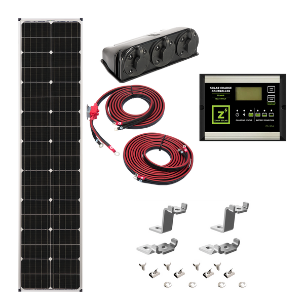 90 WATT DELUXE SOLAR KIT - ZAMP SOLAR