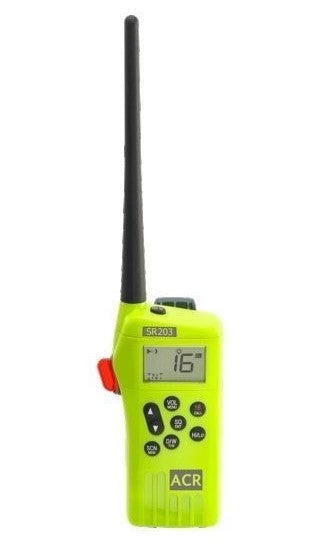 Acr 2827 Multi Channel Gmdss Waterproof Hand Held Vhf Sr203 - ACR Electronics