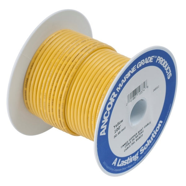 Ancor #10 Yellow 25' Spool Tinned Copper - Sea Supply Hub