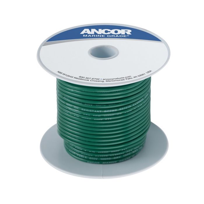 Ancor #8 Green 50' Spool Tinned Copper - Sea Supply Hub