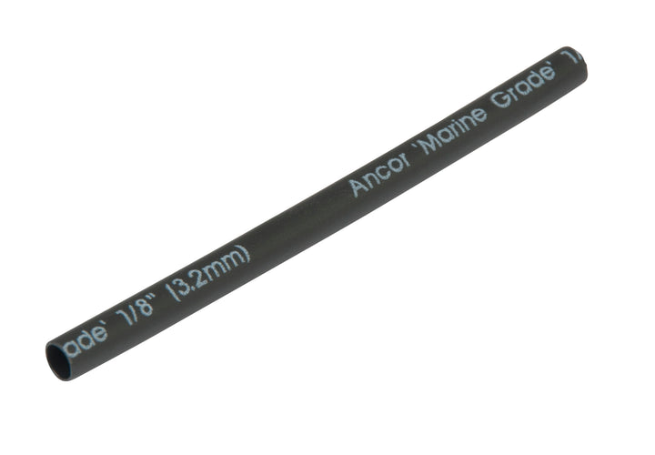 Ancor 1/8"" X 48"" Black Heat Shrink Tubing - Sea Supply Hub