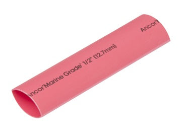 Ancor 1/2"" X 48"" Red Heat Shrink Tubing - Sea Supply Hub