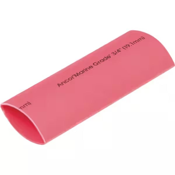 Ancor 3/4"" X 48"" Red Heat Shrink Tubing - Sea Supply Hub