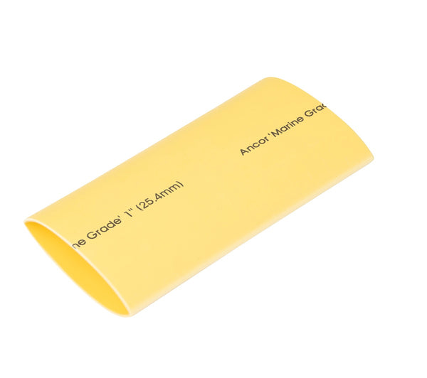 Ancor 1"" X 48"" Yellow Heat Shrink Tubing - Sea Supply Hub