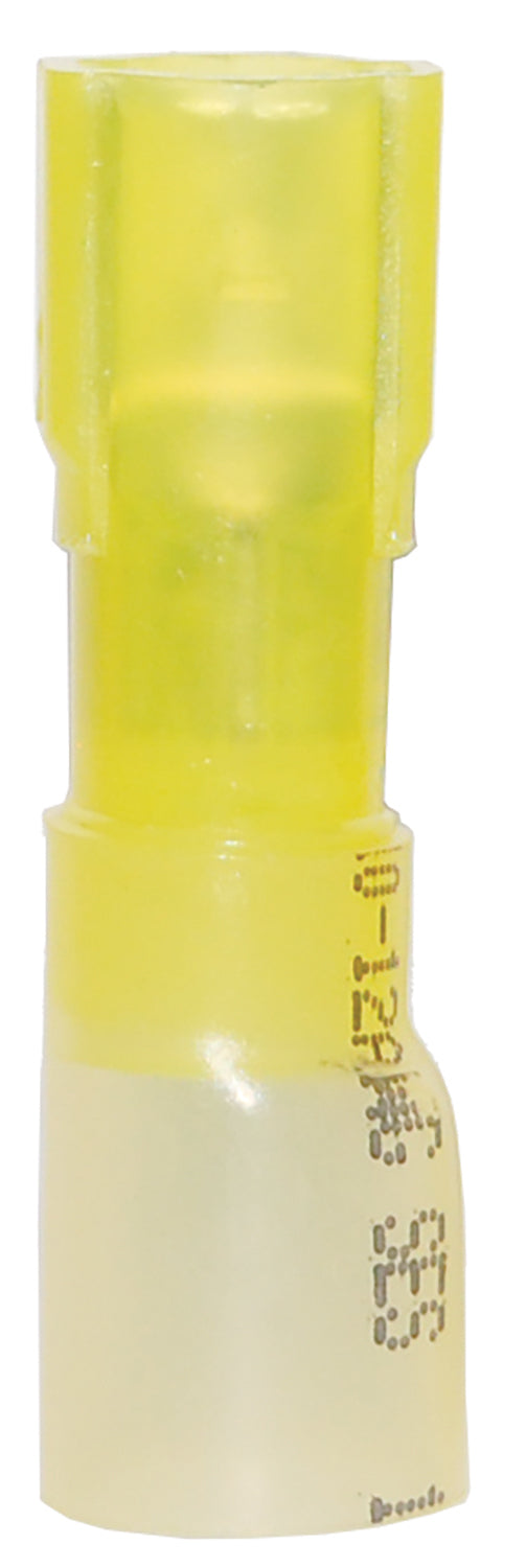 Ancor 10-12 Female Disconnect Heat Shrink Yellow 25 Pack - Sea Supply Hub