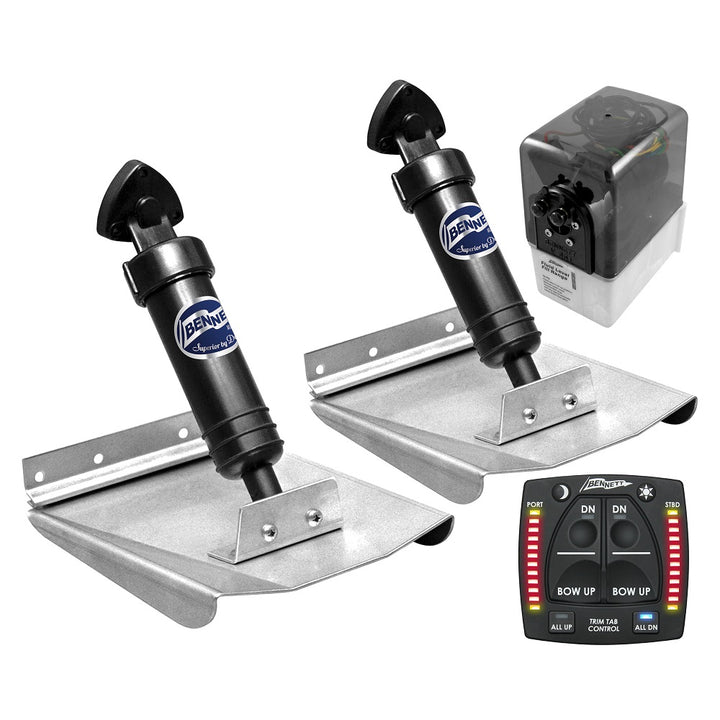 Bennett M80 Trim Tabs With One Box Indication - Bennett Trim Tabs