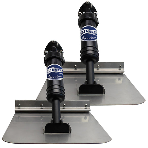 Bennett Slt10 10x10 Trim Tabs Self Leveling Boats 14'-18' - Bennett Trim Tabs