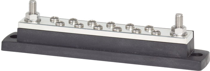 Blue Sea Maxibus 250a Busbar Two 5/16""-18 Studs And Twelve #10-24 Screws - Sea Supply Hub