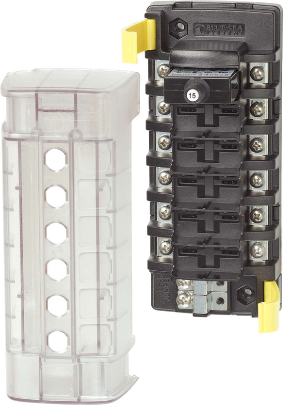 Blue Sea St Clb Circuit Breaker Block - 6 Independant Circuits - Sea Supply Hub