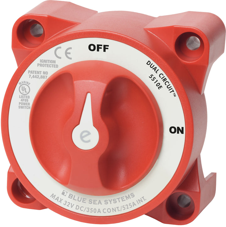 Blue Sea E-series Battery Switch On-off Dual Circuit - Sea Supply Hub