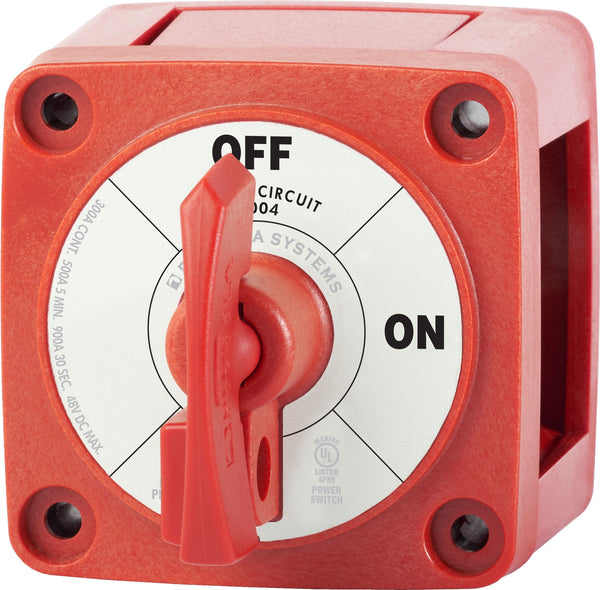 Blue Sea M-series Battery Switch On/off With Locking Key - Sea Supply Hub