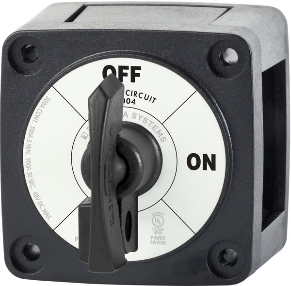 Blue Sea M-series Battery Switch On/off Black With Locking Key - Sea Supply Hub