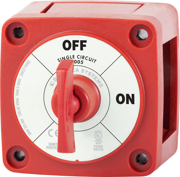 Blue Sea M-series Battery Switch On/off With Key - Sea Supply Hub