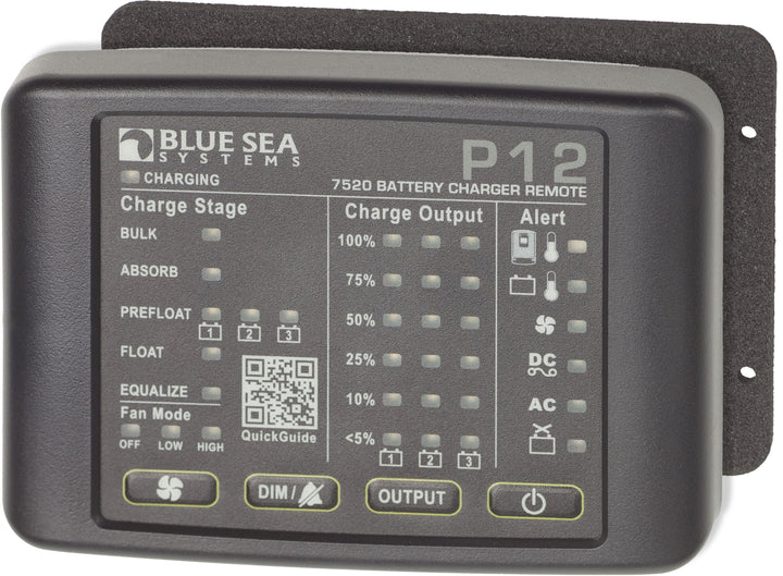 Blue Sea Led Remote For P12 Battery Chargers - Sea Supply Hub