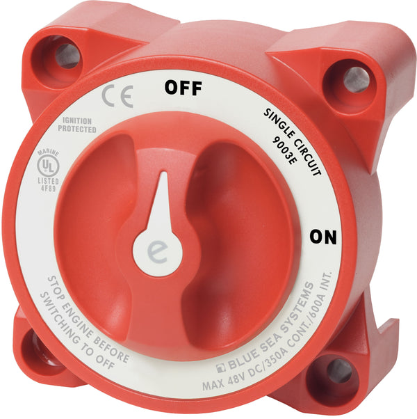 Blue Sea E-series Battery Switch On-off - Sea Supply Hub