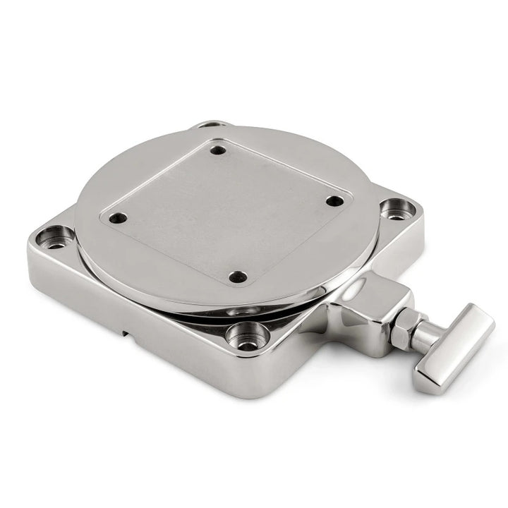 Cannon Low Profile Swivel Base Stanless Steel - Sea Supply Hub