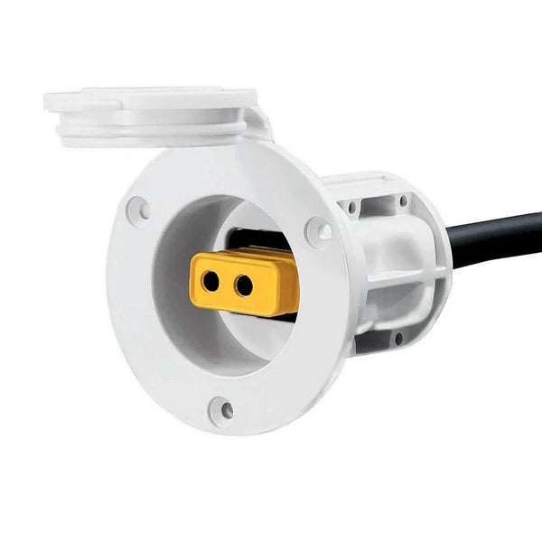 Cannon White Flush Mount Power Port - Cannon