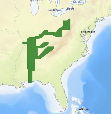 C-map M-na-d039 4d Microsd Us Rivers Oh, Tn-tom, Cumberland - C-Map