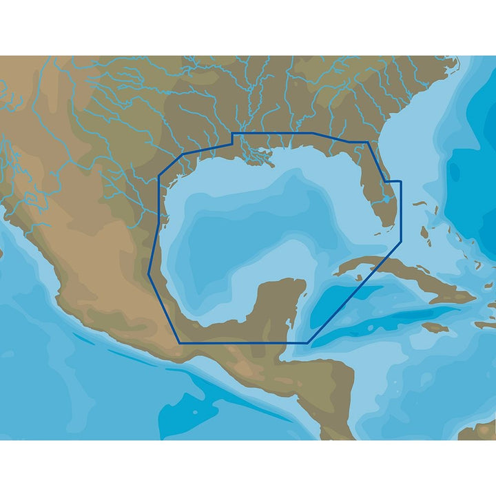 C-map M-na-d064 4d Microsd Gulf Of Mexico - C-Map