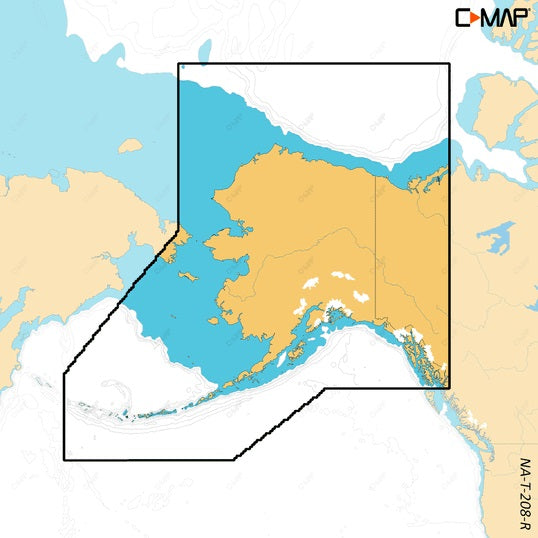 C-map Reveal X Coastal Alaska Microsd - C-Map