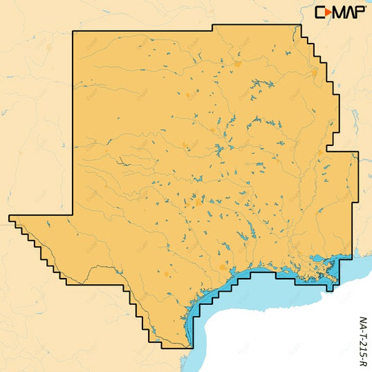 C-Map Reveal X US Lakes South Central MicroSD Chart Card High-Resolution Bathymetry Layer - C-Map