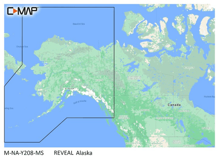 C-map Reveal Coastal Alaska - C-Map