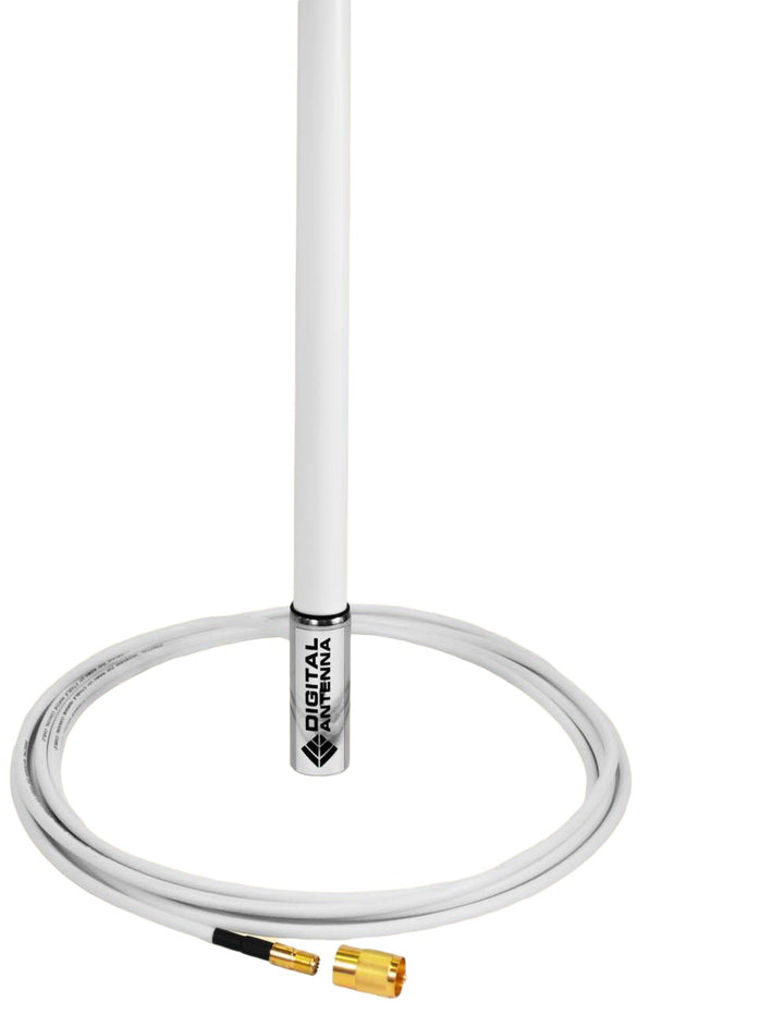 Digital 594-mw-s 4'  White Ais Antenna 4.5db - Sea Supply Hub