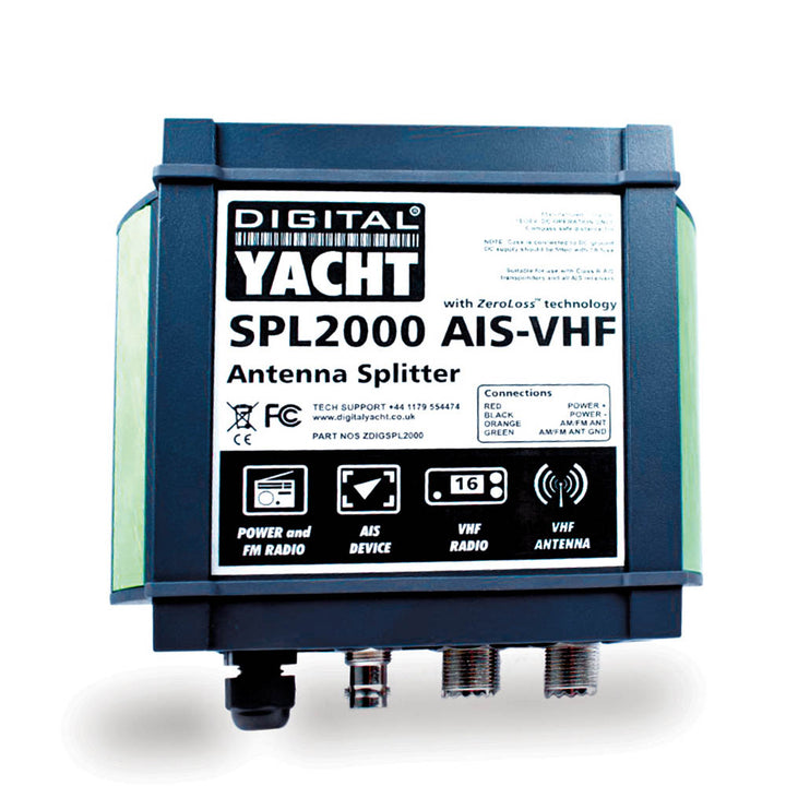 Digital Yacht Spl2000 Splitter Vhf-ais From One Antenna With Fm - Sea Supply Hub