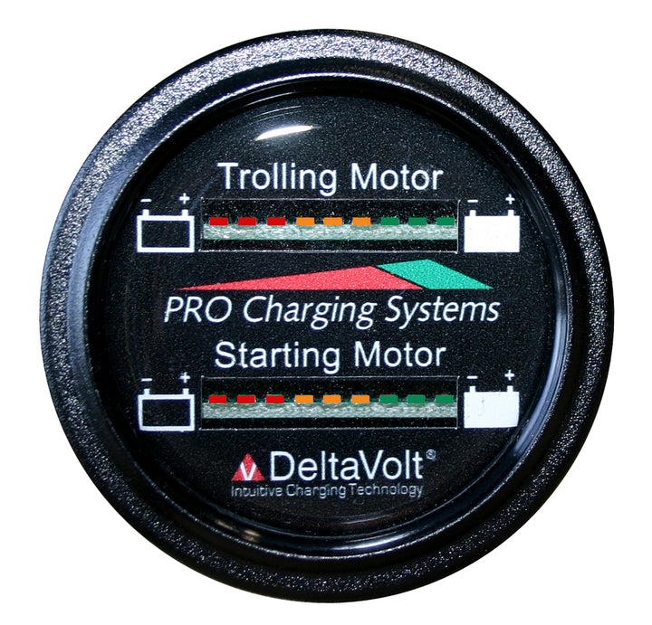 Dual Pro Battery Fuel Gauge For 2 - 12v Systems - Sea Supply Hub