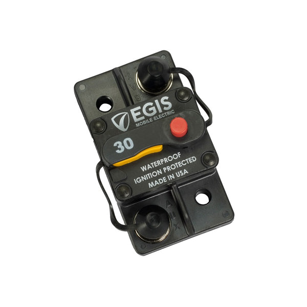 Egis 285-series 30 Amp Circuit Breaker Surface Mount - Egis Mobile Electronics