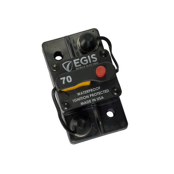 Egis 285-series 70 Amp Circuit Breaker Surface Mount - Egis Mobile Electronics