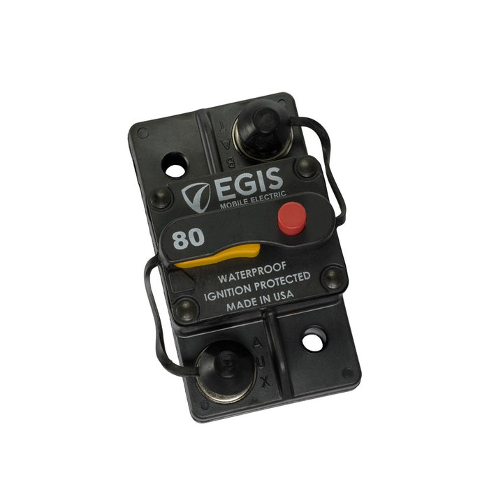 Egis 285-series 80 Amp Circuit Breaker Surface Mount - Egis Mobile Electronics