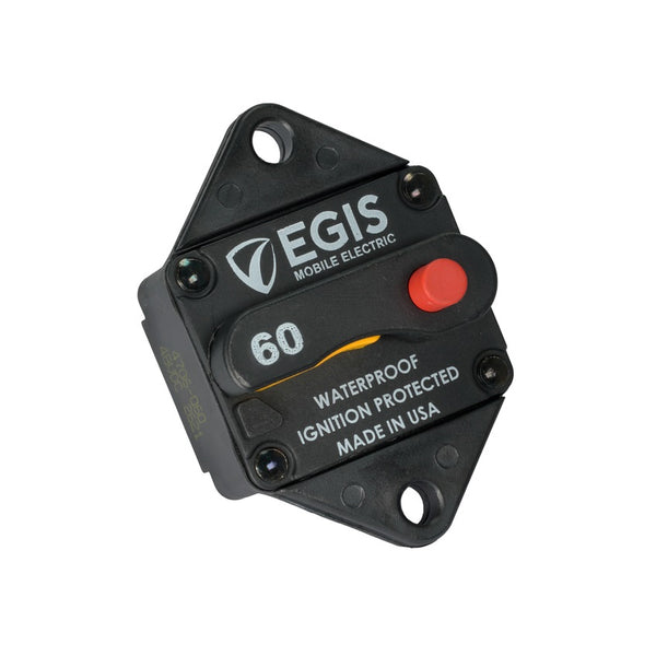 Egis 285-series 60 Amp Circuit Breaker Panel Mount - Egis Mobile Electronics