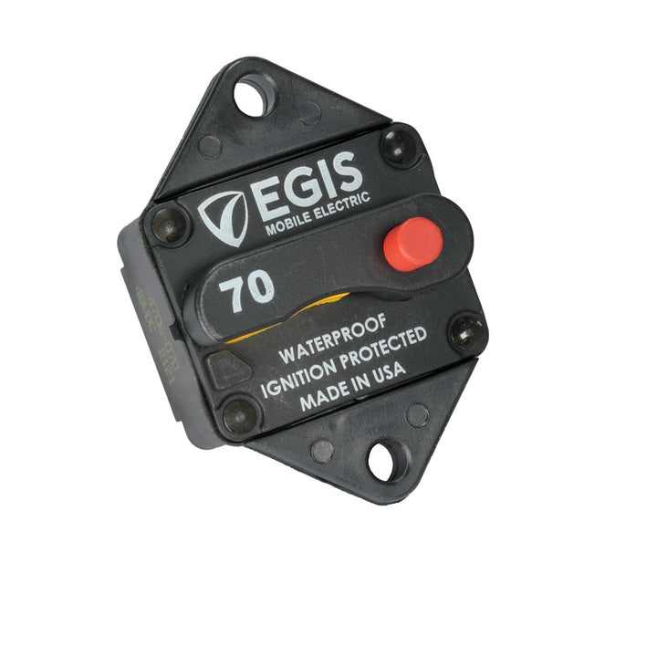 Egis 285-series 70 Amp Circuit Breaker Panel Mount - Egis Mobile Electronics