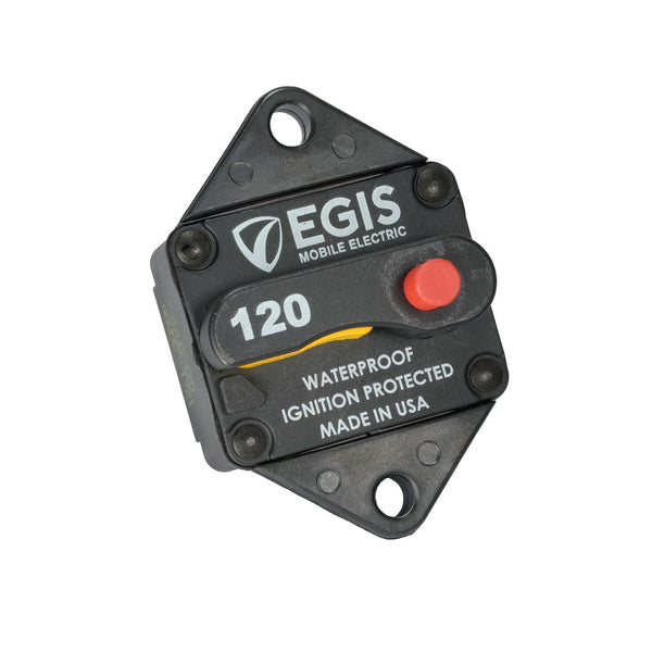 Egis 285-series 120 Amp Circuit Breaker Panel Mount - Egis Mobile Electronics