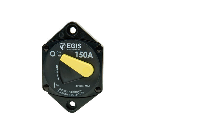 Egis 87-series 150 Amp Circuit Breaker Panel Mount - Egis Mobile Electronics