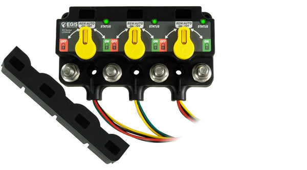 Egis 8520-1350 Xd Triple Flex Automatic Charging Relay With Knobs - Egis Mobile Electronics