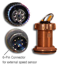 Furuno 235dt-mse Low Profile Bronze Thru-hull  Depth And Temp Nmea0183 Smart Sensor - Furuno