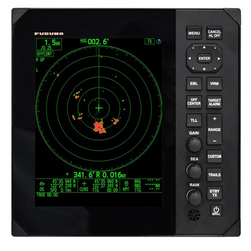 Furuno Fr10 10.4"" Portrait Style Radar Display Works With Drs Antennas - Furuno