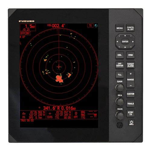 Furuno Fr12 12.1"" Portrait Style Radar Display Works With Drs Antennas - Furuno