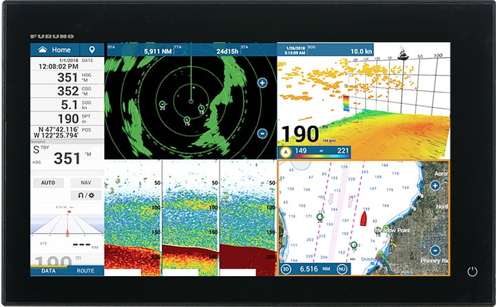 Furuno Tzt-16f 16"" Tztouch3 Multifunction Display - Sea Supply Hub